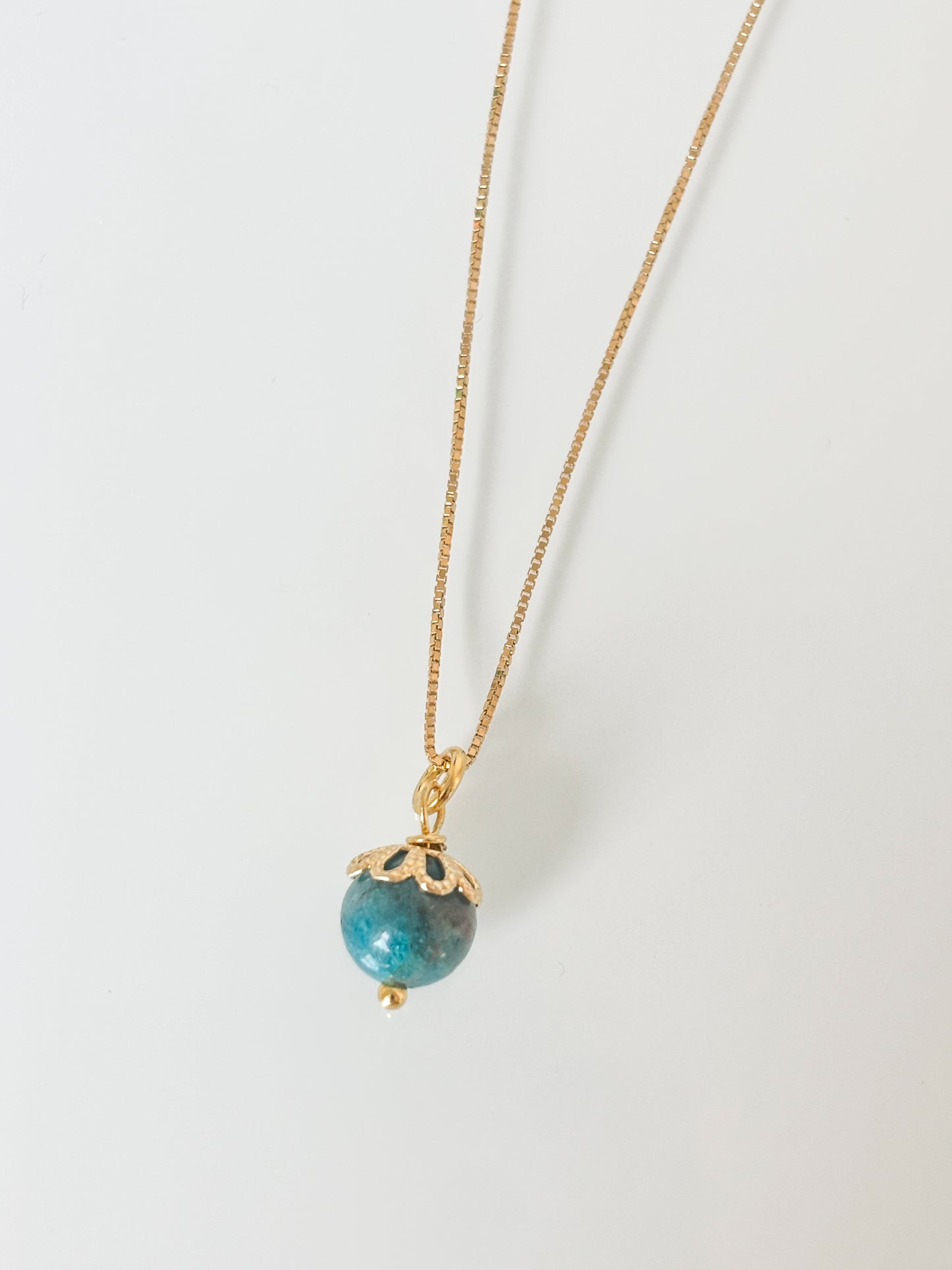 Naszyjnik FLOWER APATITE