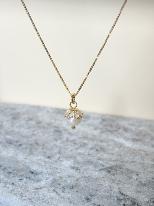 Naszyjnik FLOWER PEARL no.2