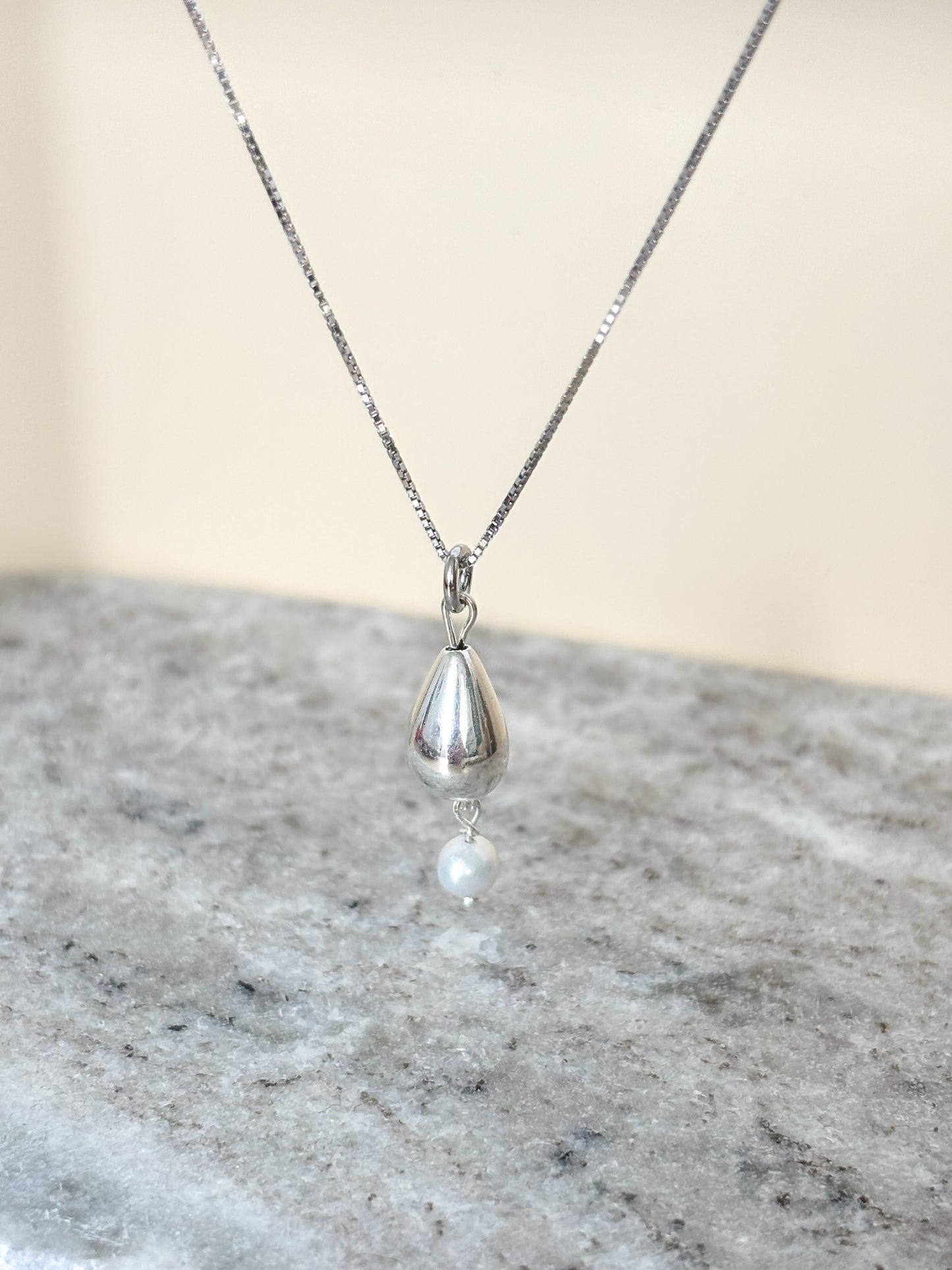 Naszyjnik SILVER DROP no.1