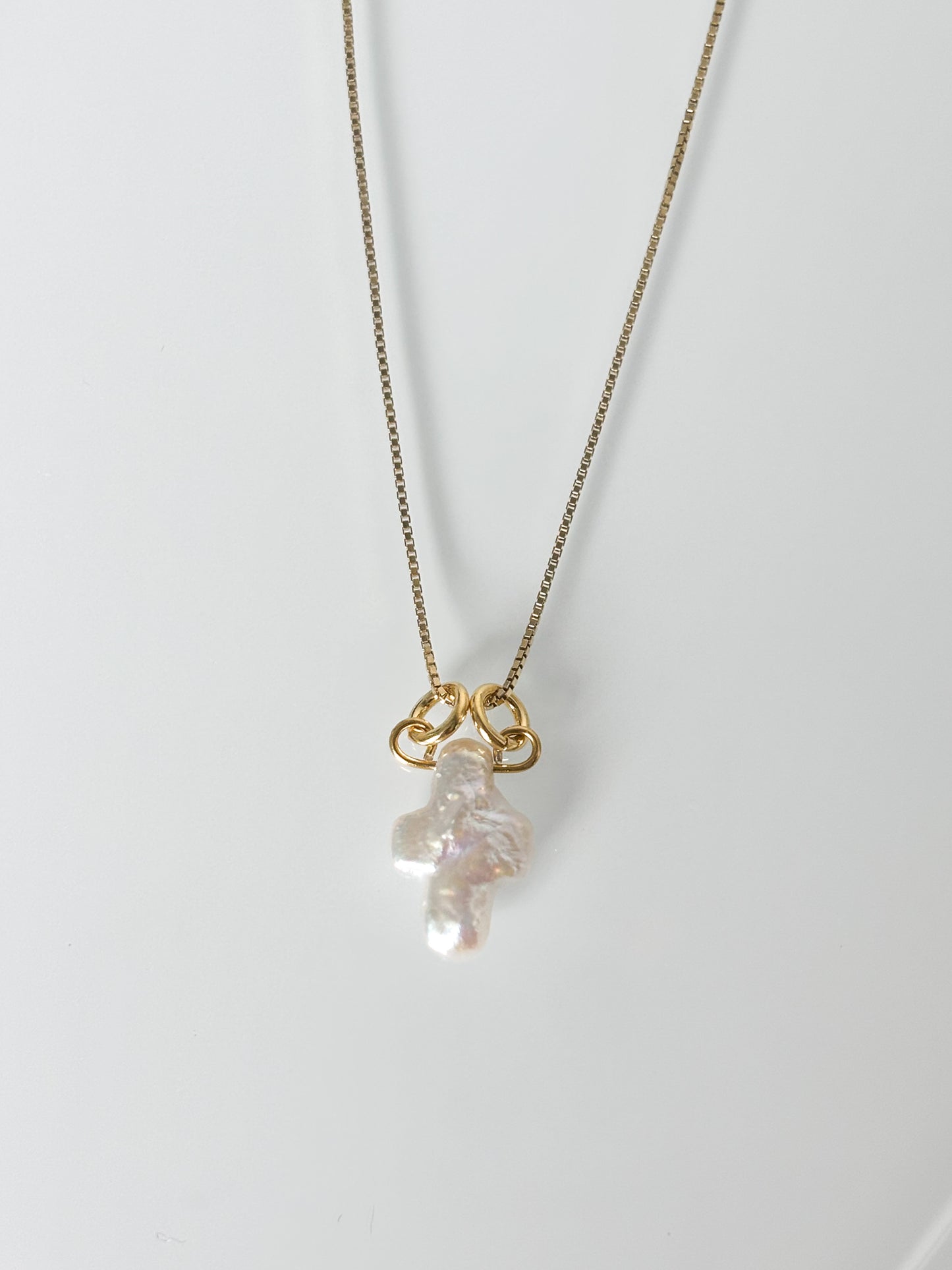 Naszyjnik PEARL CROSS no.2