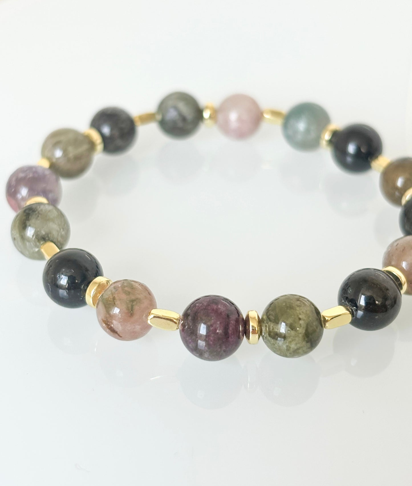 Bransoletka TOURMALINE | HEMATITE