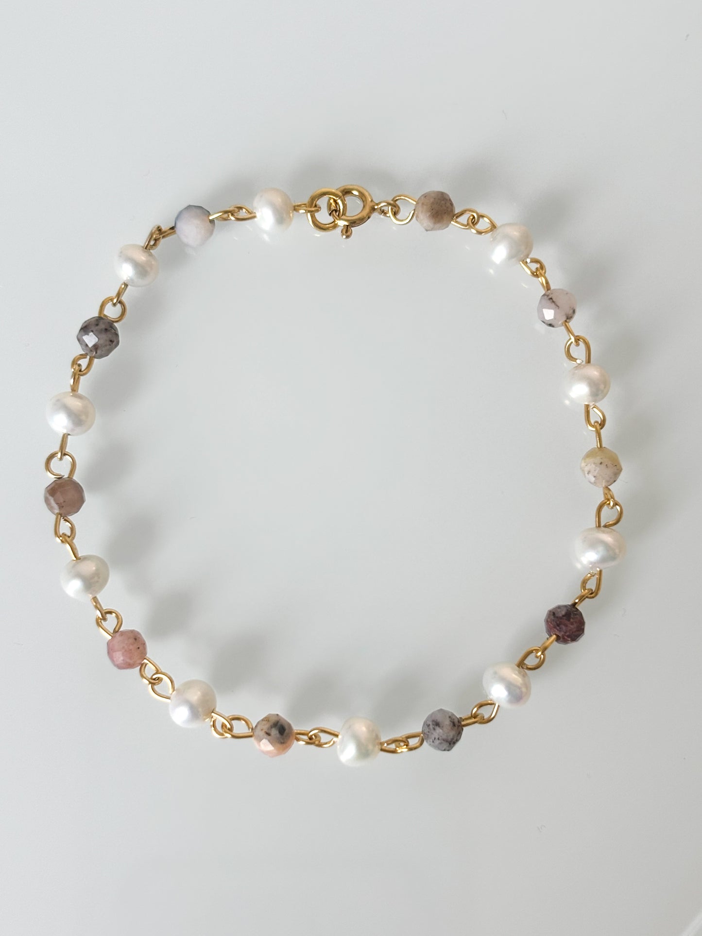 Bransoletka PINK OPAL | PEARL