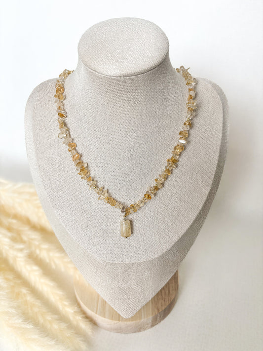 Naszyjnik CITRINE no.3